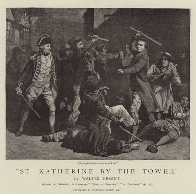 Sainte Catherine près de la Tour - Charles Green